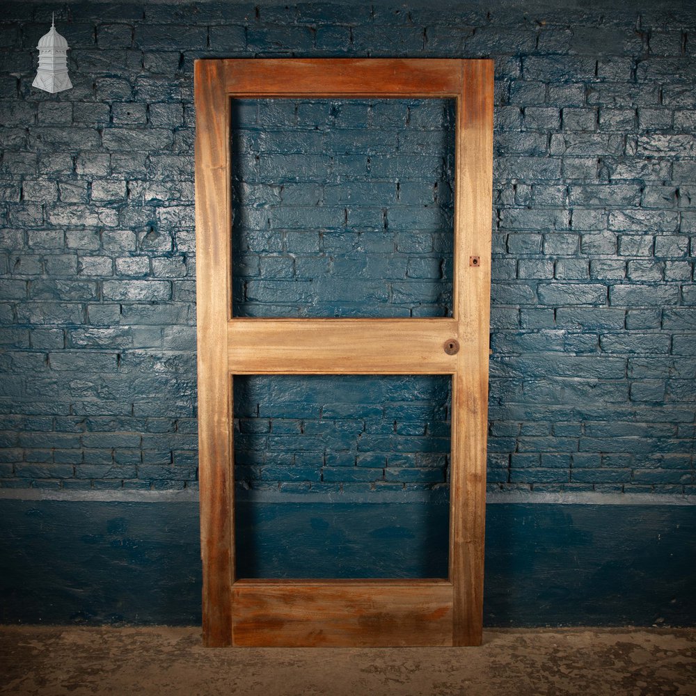 Hardwood Glazed Door – 2 Panel Openings