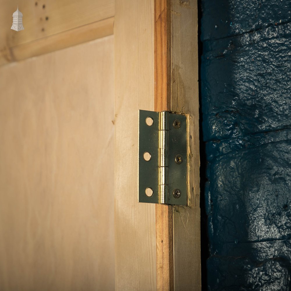 Pine Paneled Door, Moulded 3 Panel