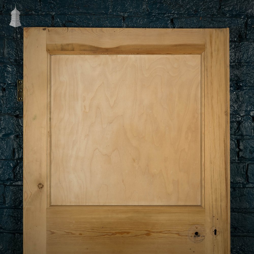 Pine Paneled Door, Moulded 3 Panel