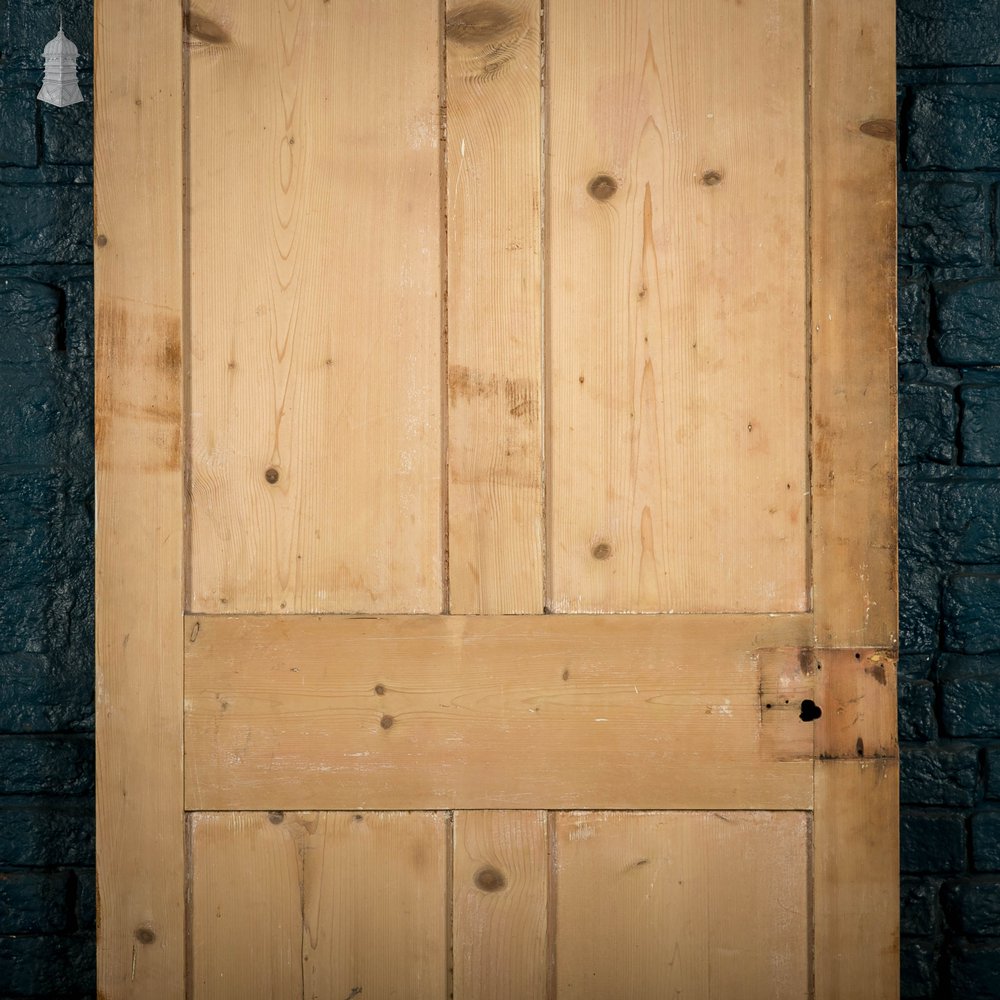 Pine Panelled Door, 4 Panel