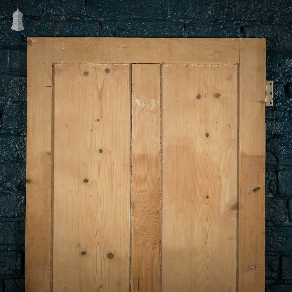 Pine Panelled Door, 4 Panel