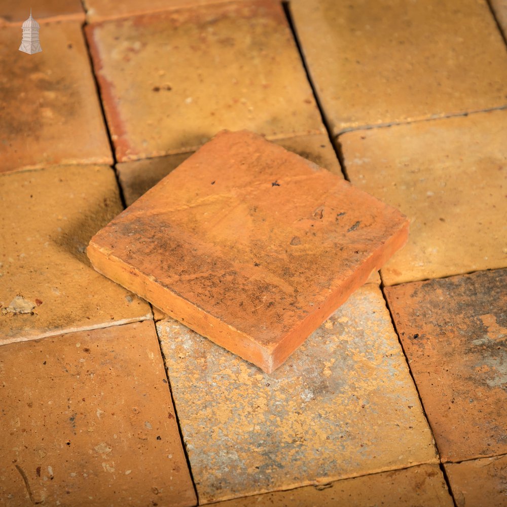 Buff Quarry Tiles, 6” x 6” Batch of 400 Reclaimed – 9 Square Metres