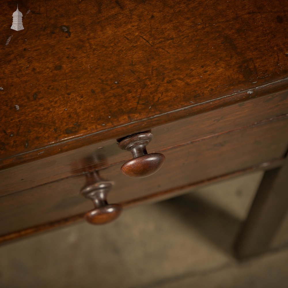 Georgian Bedroom Table, Drop Leaf Side Table, Mahogany