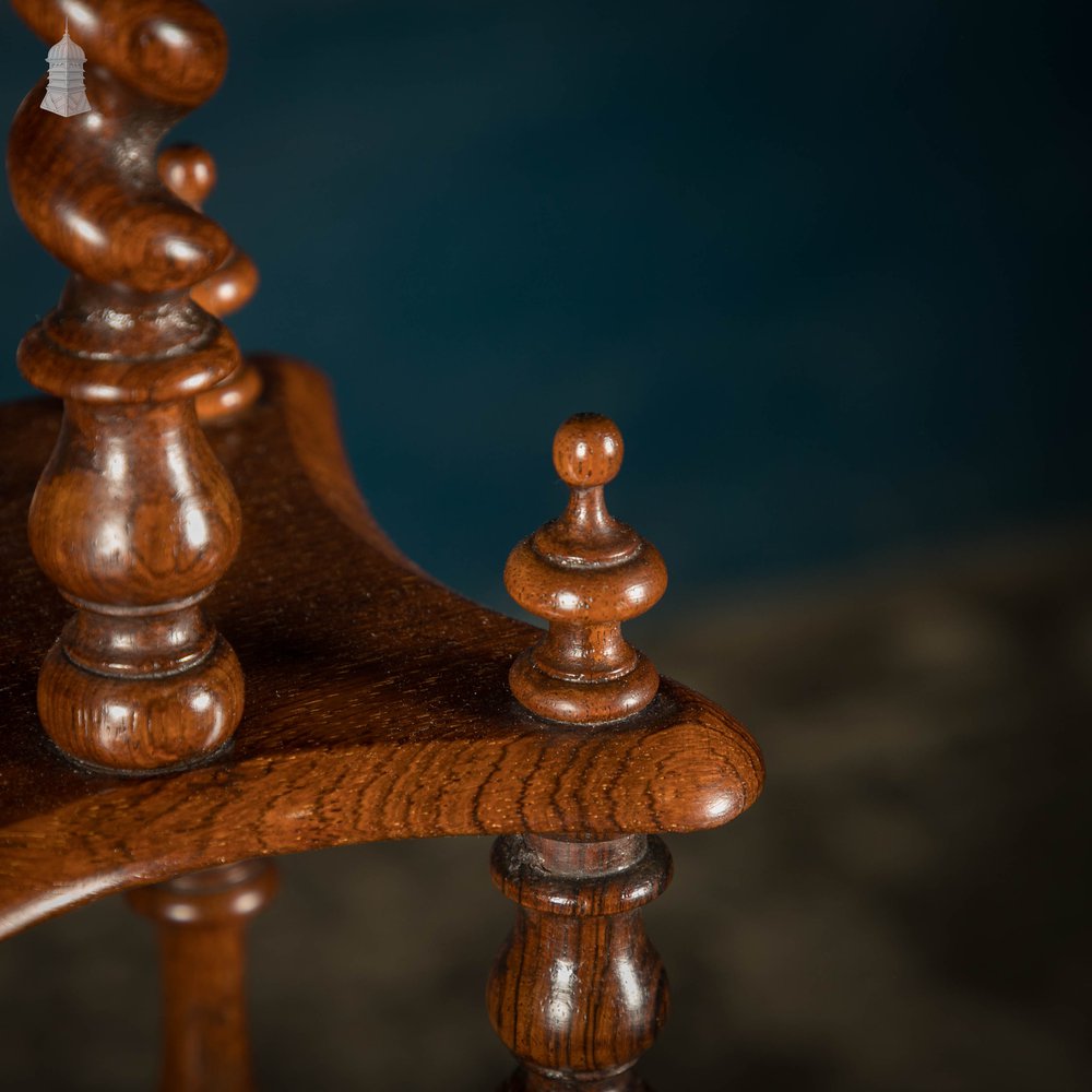 Five-Tier Whatnot, 19th C Rosewood