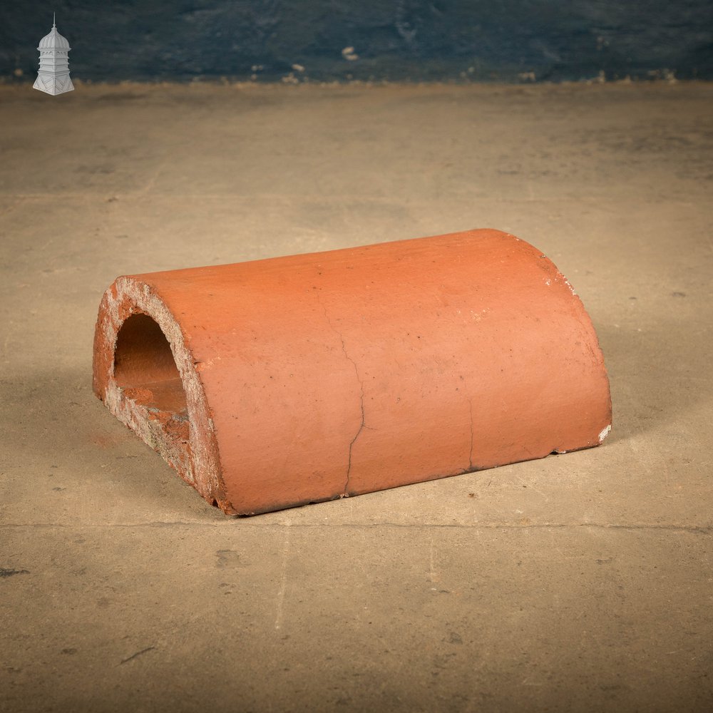 Half Round Coping, Red - A Run of 2.4M