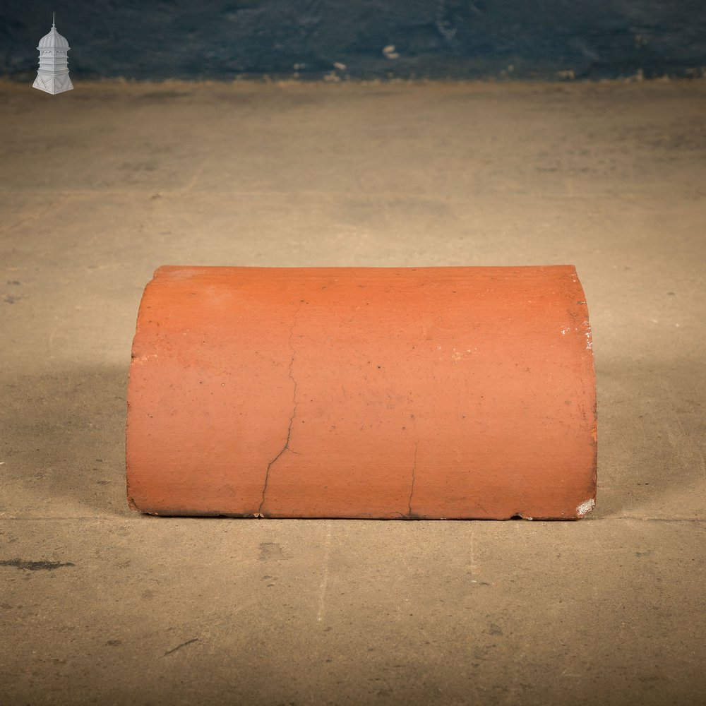 Half Round Coping, Red - A Run of 2.4M