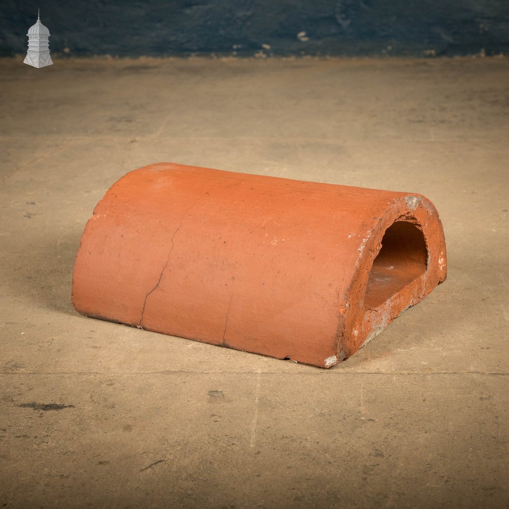 Half Round Coping, Red - A Run of 2.4M