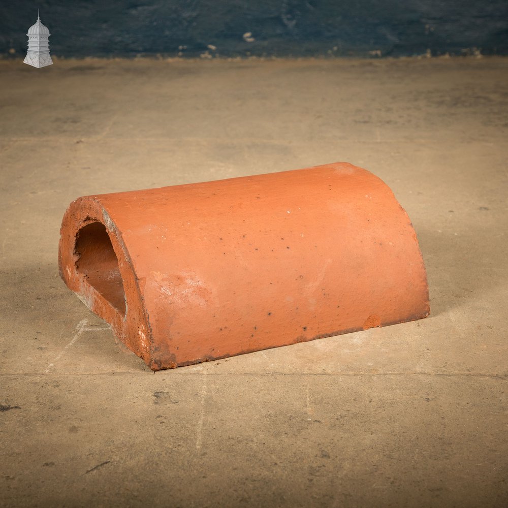 Half Round Coping, Red - A Run of 2.4M