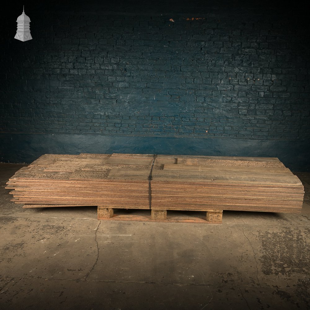 Ekki or Red Ironwood Cladding 13mm Thick, Cut from Riverbank Pilings - 46 Square Metres