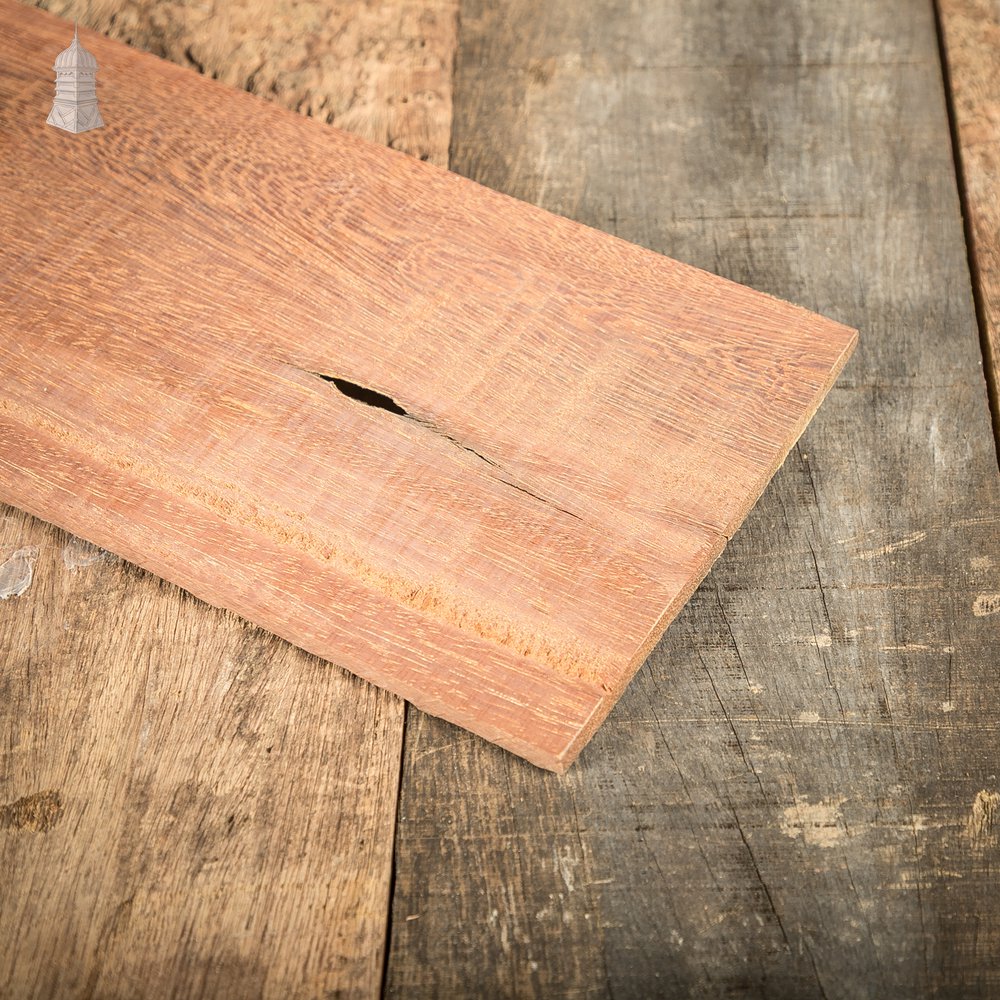 Ekki or Red Ironwood Cladding 13mm Thick, Cut from Riverbank Pilings - 46 Square Metres
