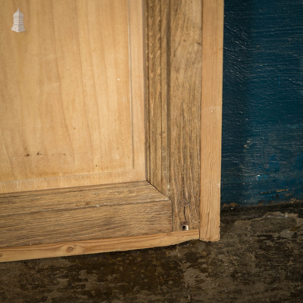 Pine Panelled Door, 19th C French