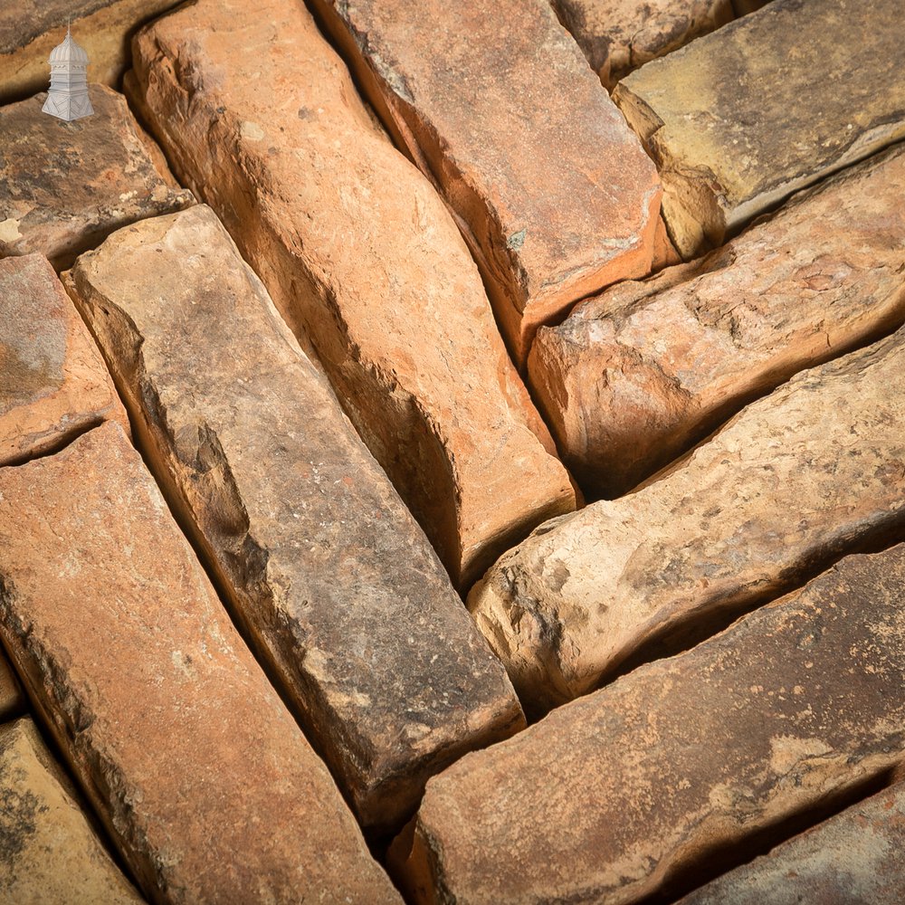 Worn Buff Floorbricks, Batch of 388 - 5.5 Square Metres