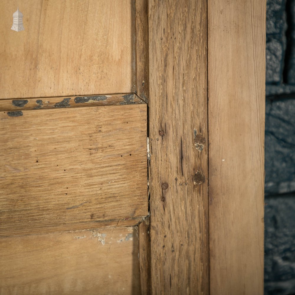 Pine Panelled Door, 19th C French