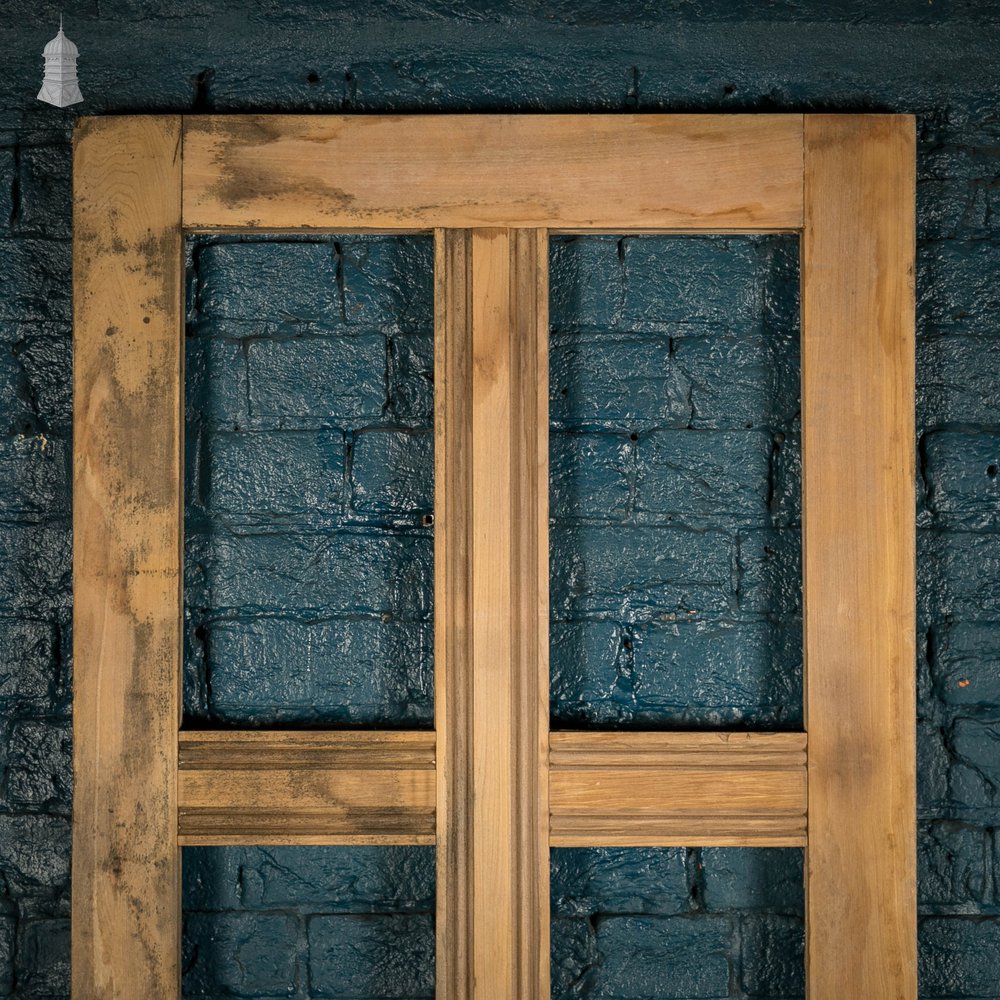 Half Glazed Door, 19th C Mahogany