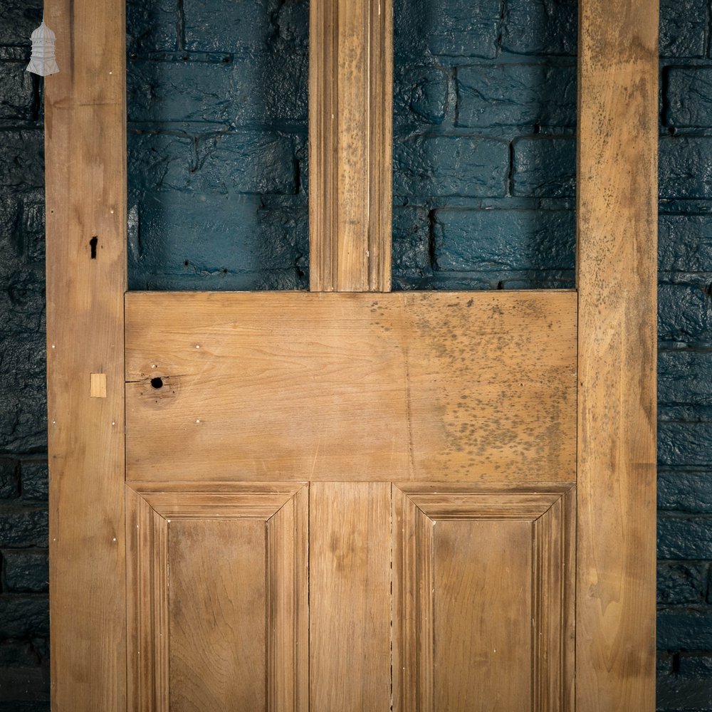 Half Glazed Door, 19th C Mahogany