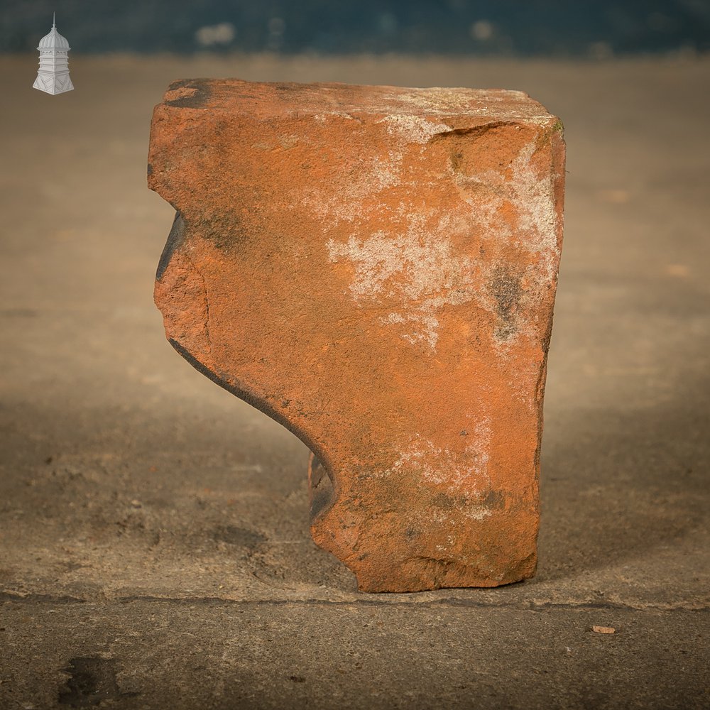 Terracotta Ogee Corbels, 19th C, Batch of 65