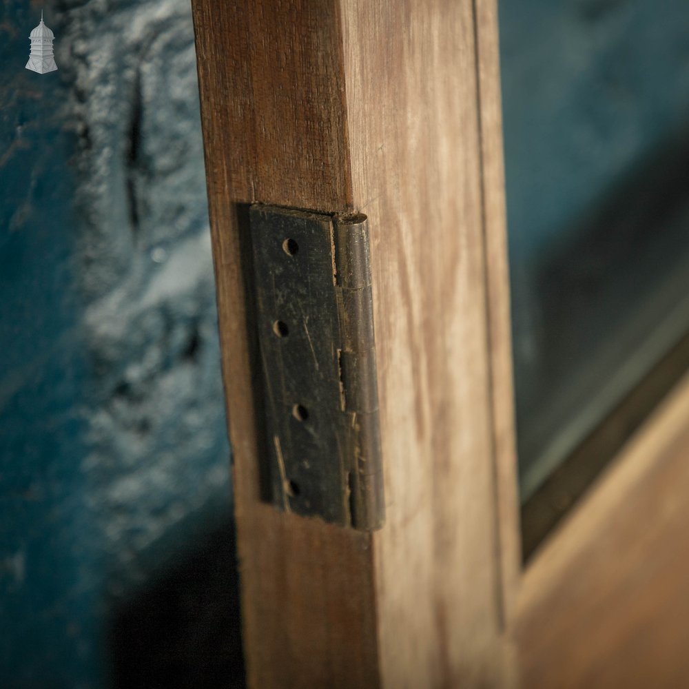 Glazed Mahogany Door, 2 Panel