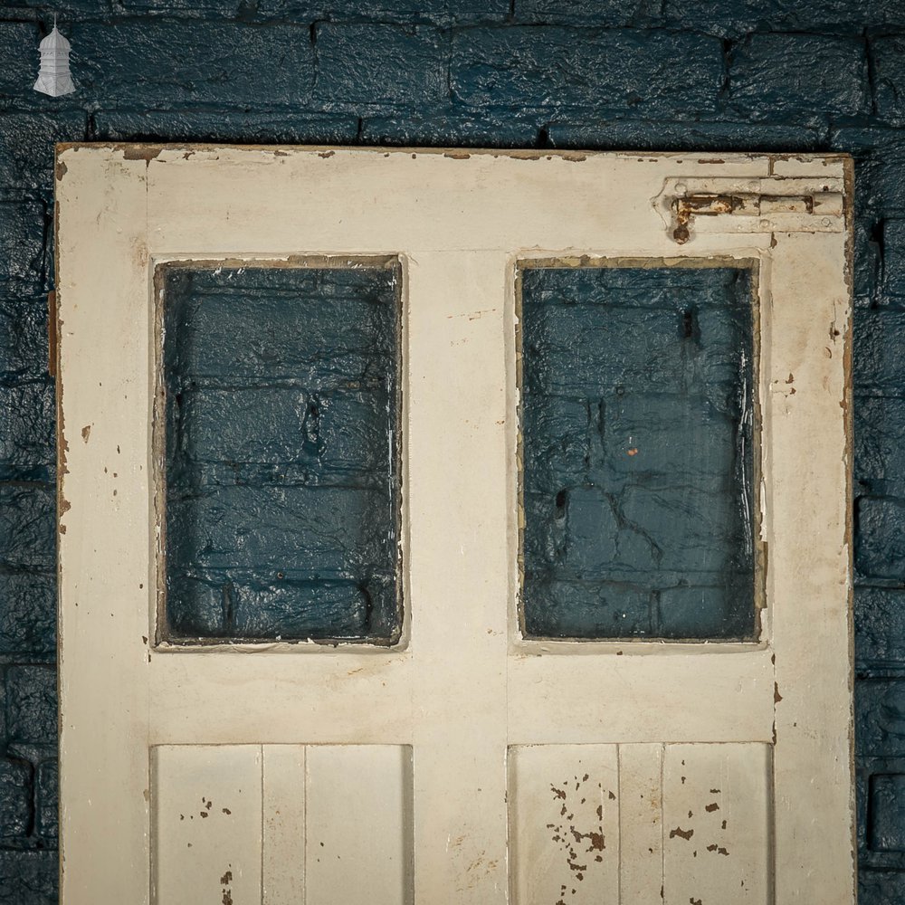 Glazed Pine Door, Victorian 6 Panel Painted