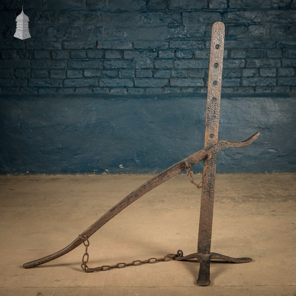 Cart / Wagon Jack, Antique Wrought Iron