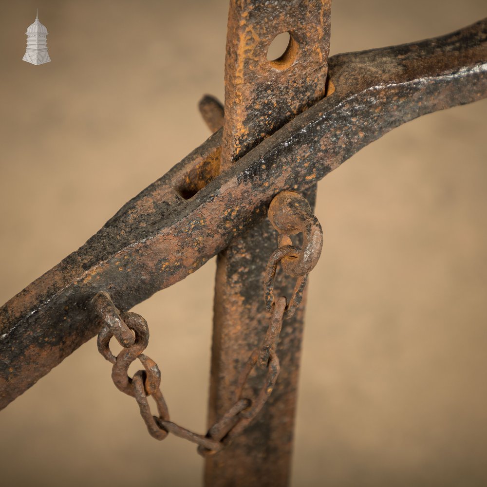 Cart / Wagon Jack, Antique Wrought Iron