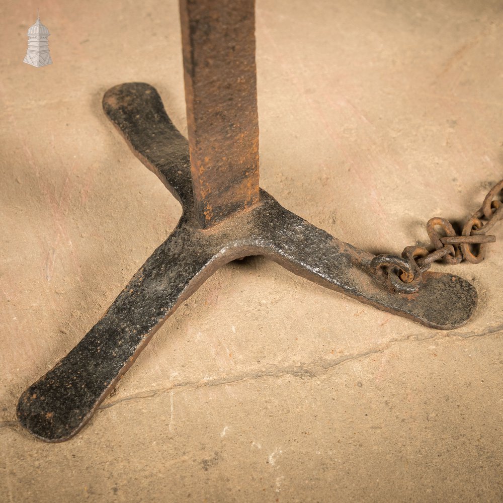 Cart / Wagon Jack, Antique Wrought Iron