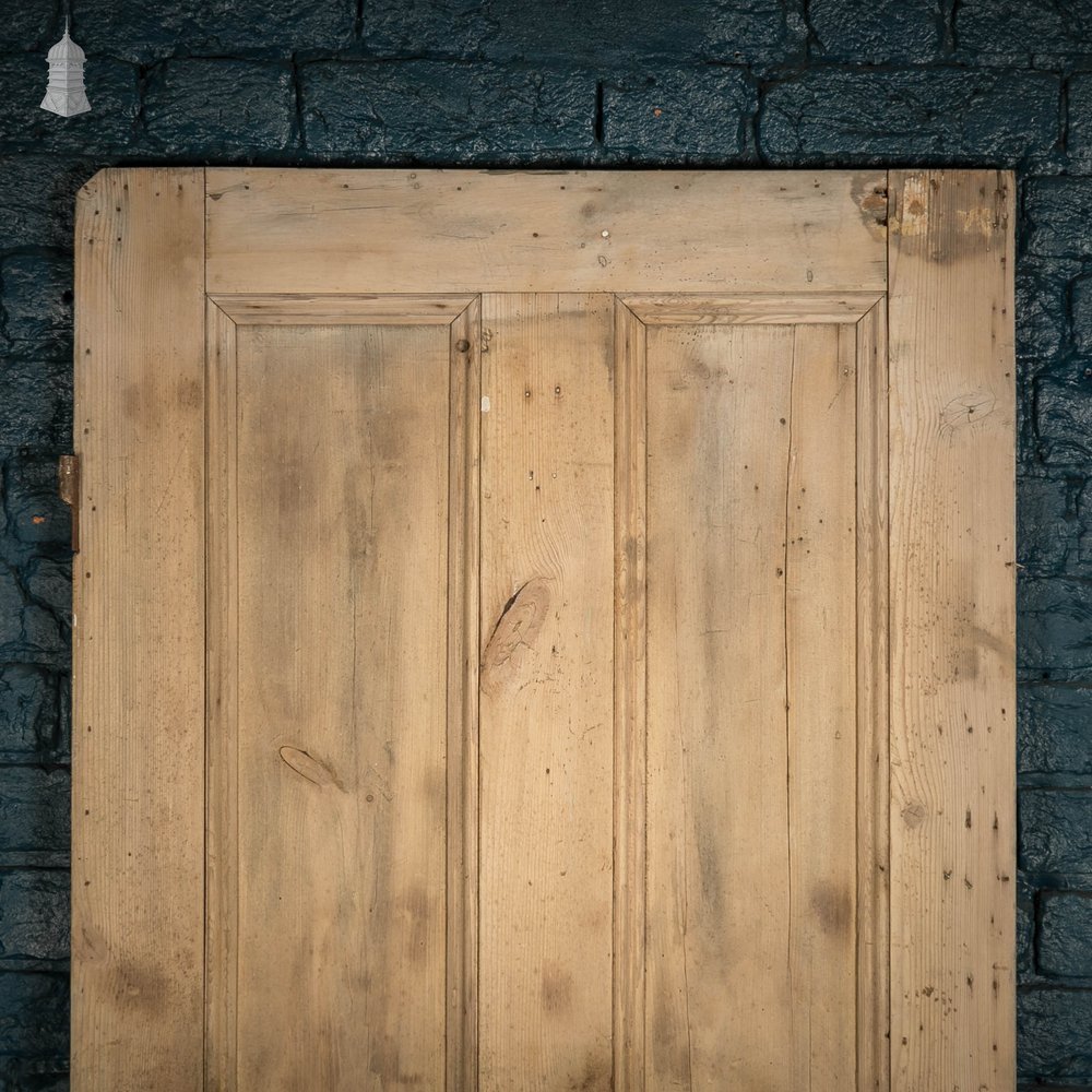 Pine Panelled Door, Victorian 4 Panel