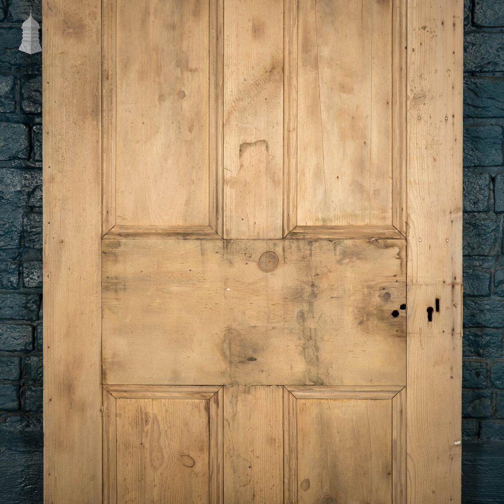 Pine Panelled Door, Victorian 4 Panel