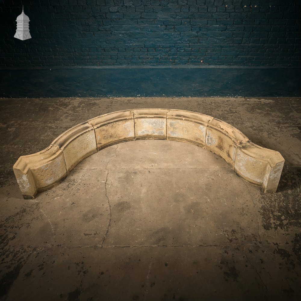 Classical Stone Arched Pediment Door Window Hood Mould