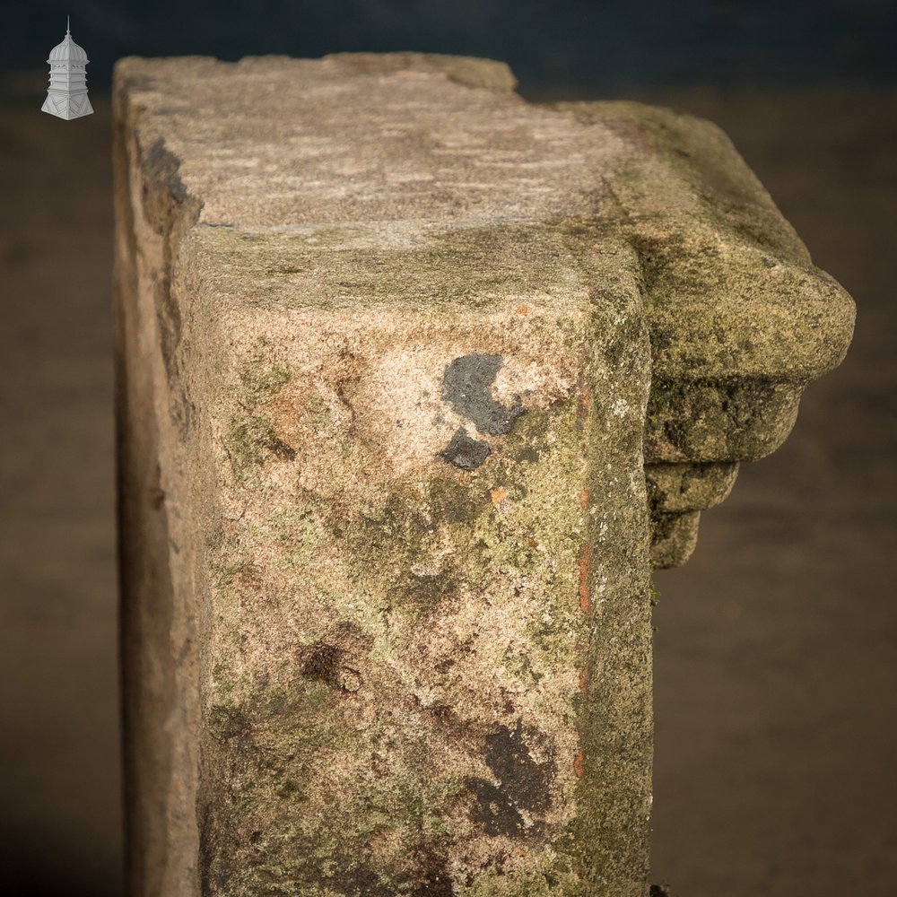 Stone Plinth Bases – Reclaimed Carved Architectural Elements