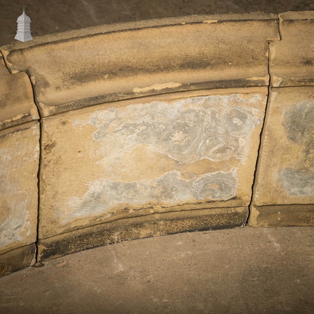 Classical Stone Arched Pediment Door Window Hood Mould
