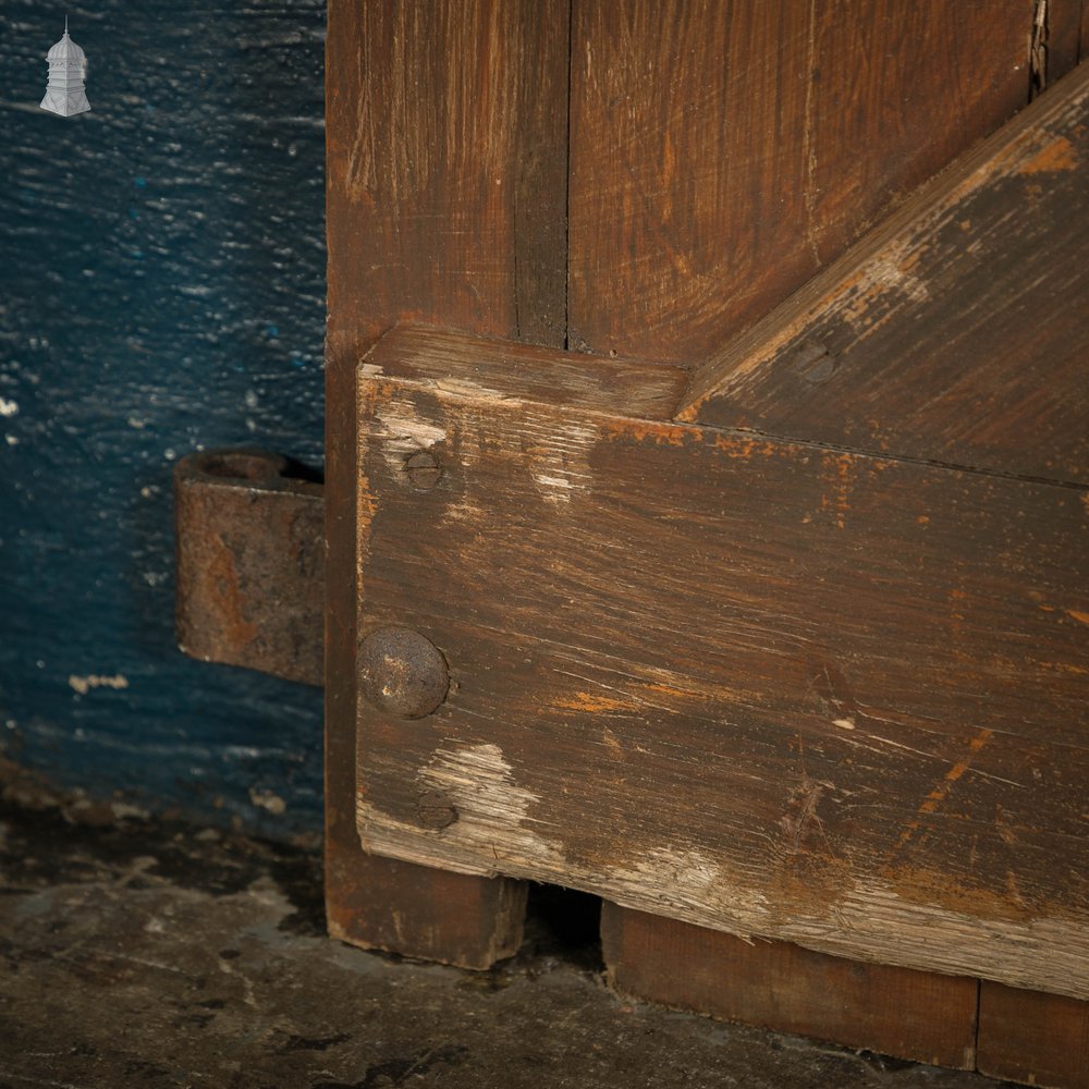 Ledged and Braced Pine Cupboard Door