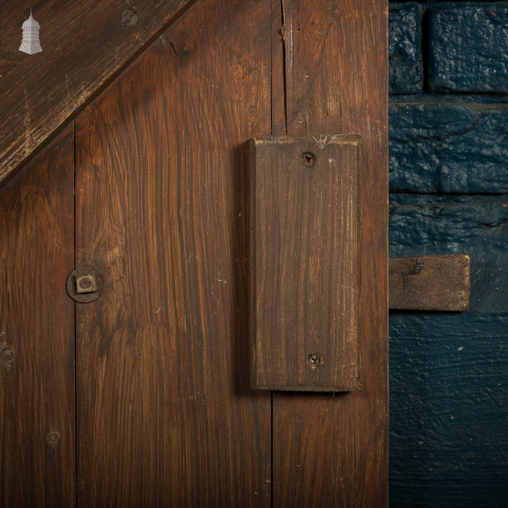 Ledged and Braced Pine Cupboard Door