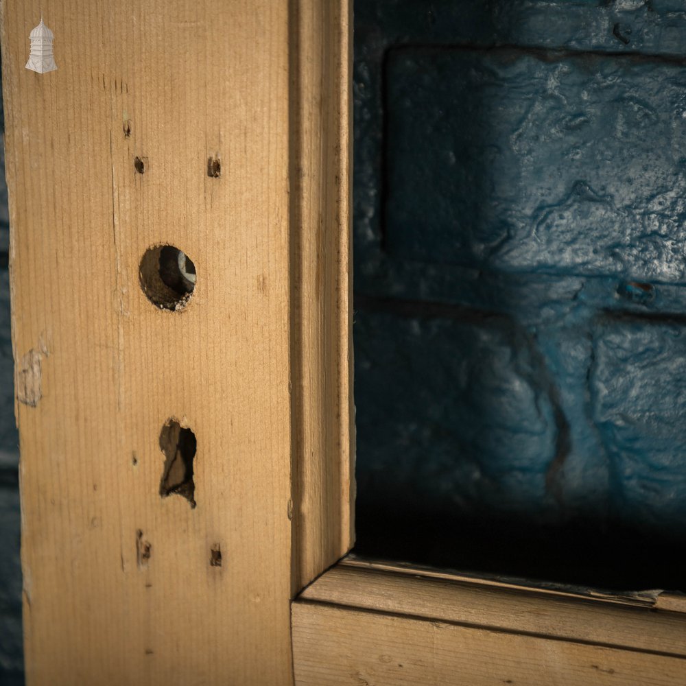 Half Glazed Door, Victorian, Pine with Moulded Panels