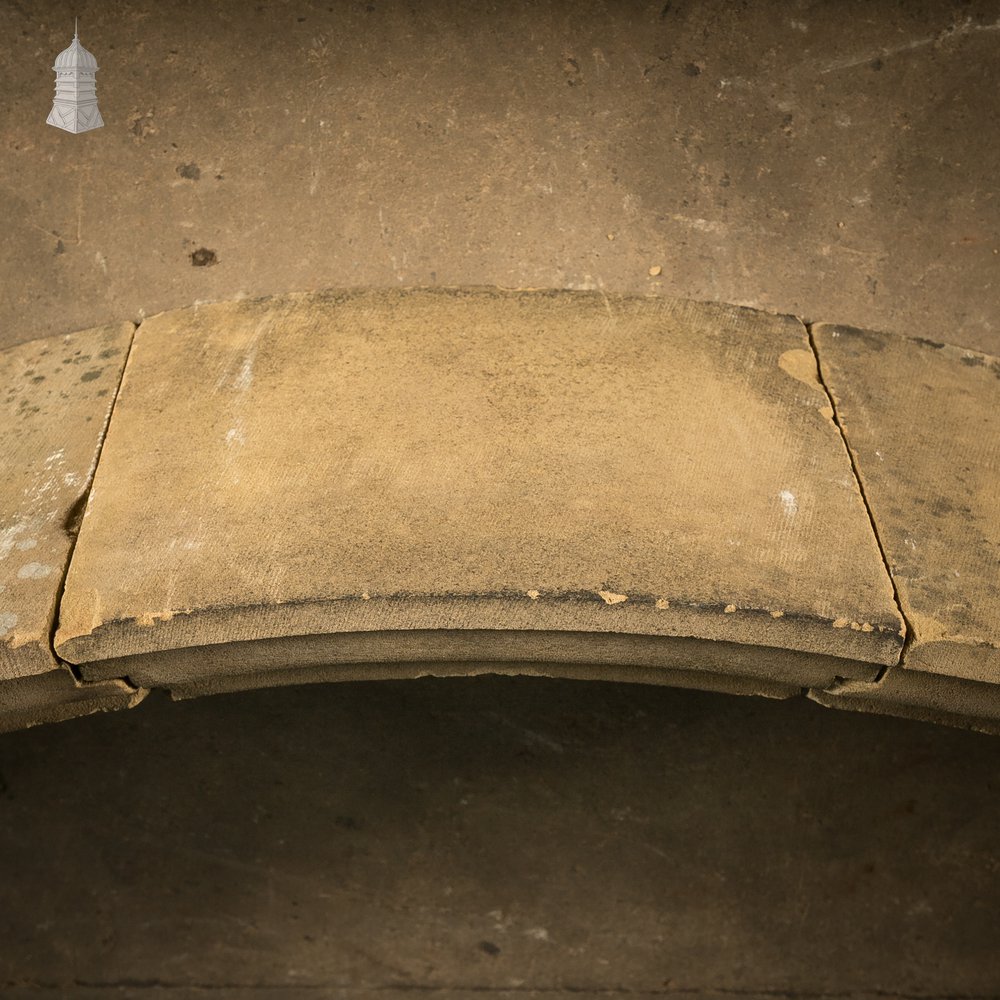 Classical Stone Arched Pediment Door Window Hood Mould