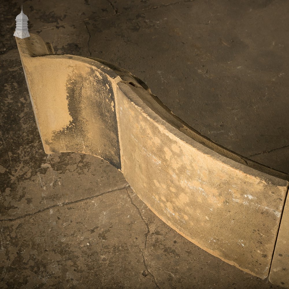 Classical Stone Arched Pediment Door Window Hood Mould