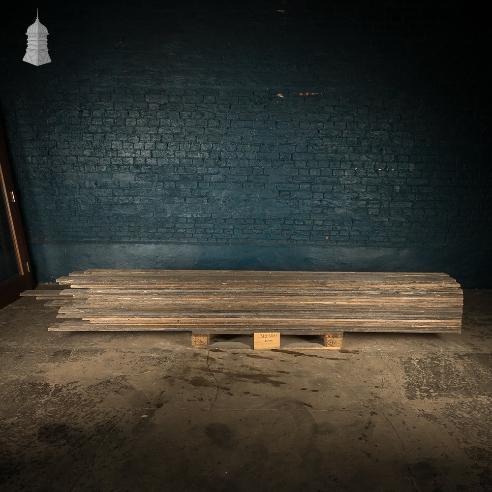 Pine Tongue and Groove Boards, 31 Square Metres of Reclaimed Cladding or Floorboard