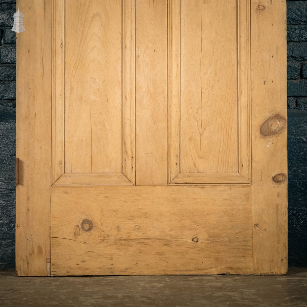 Half Glazed Door, Victorian, Pine with Moulded Panels