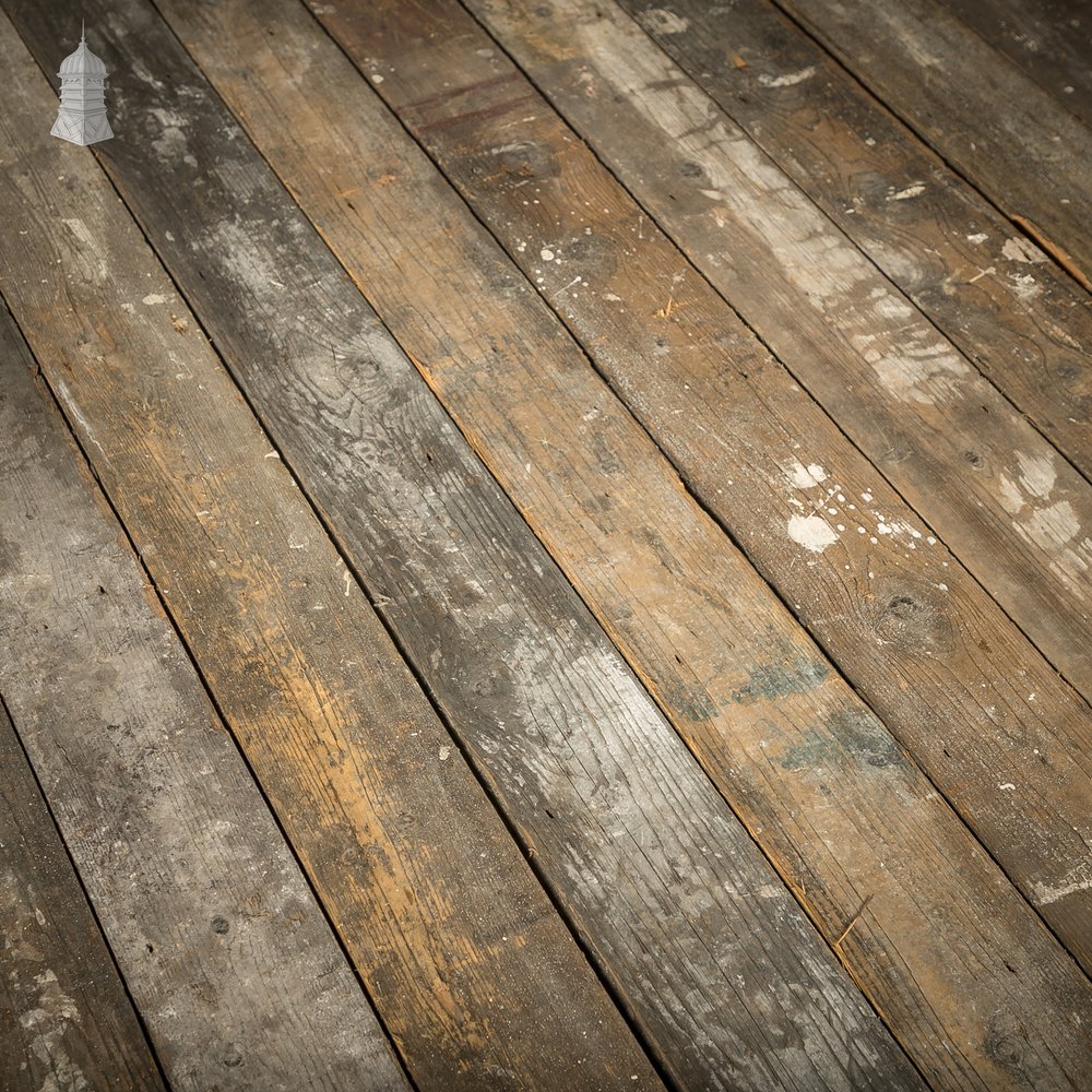 Pine Tongue and Groove Boards, 31 Square Metres of Reclaimed Cladding or Floorboard
