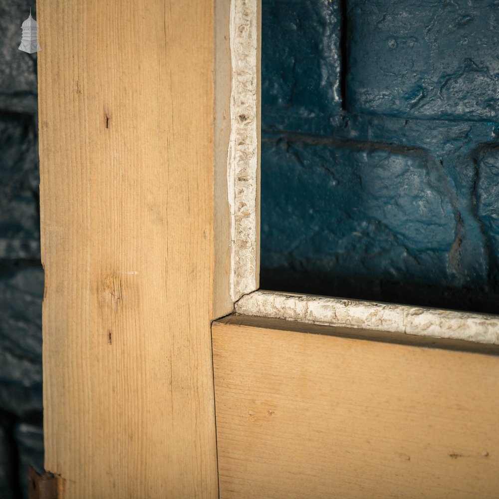 Half Glazed Door, Victorian, Pine with Moulded Panels