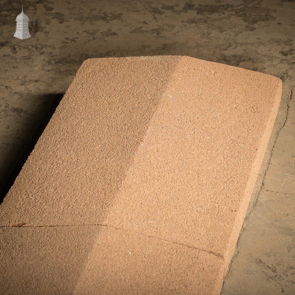 Twice Weathered Coping, Reclaimed Composition Stone - Run of 9.5M
