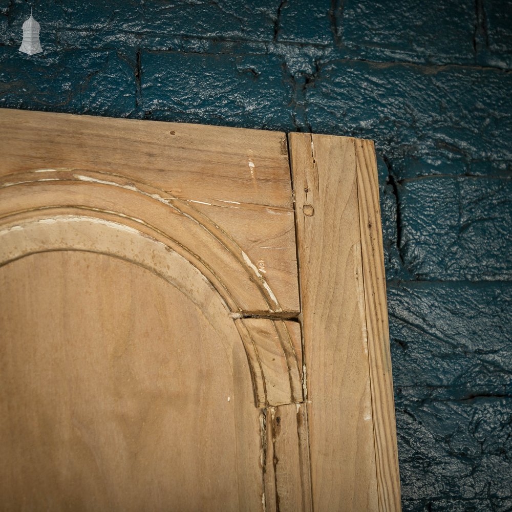 Pine Panelled Door, 19th C French, 2 Moulded Panels