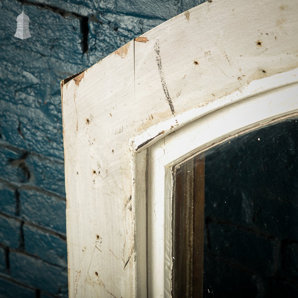 Arch-Top Sash Window, Edwardian Mahogany Construction