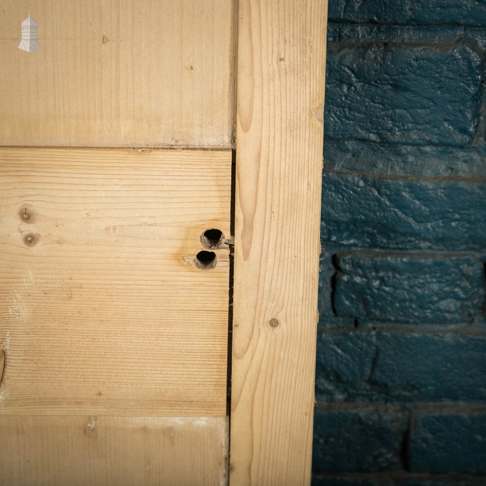 Pine Panelled Door, Victorian 2 Panel