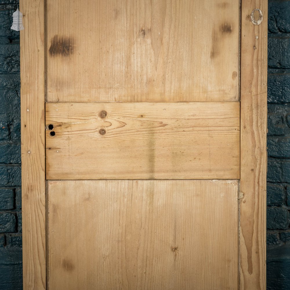 Pine Panelled Door, Victorian 2 Panel