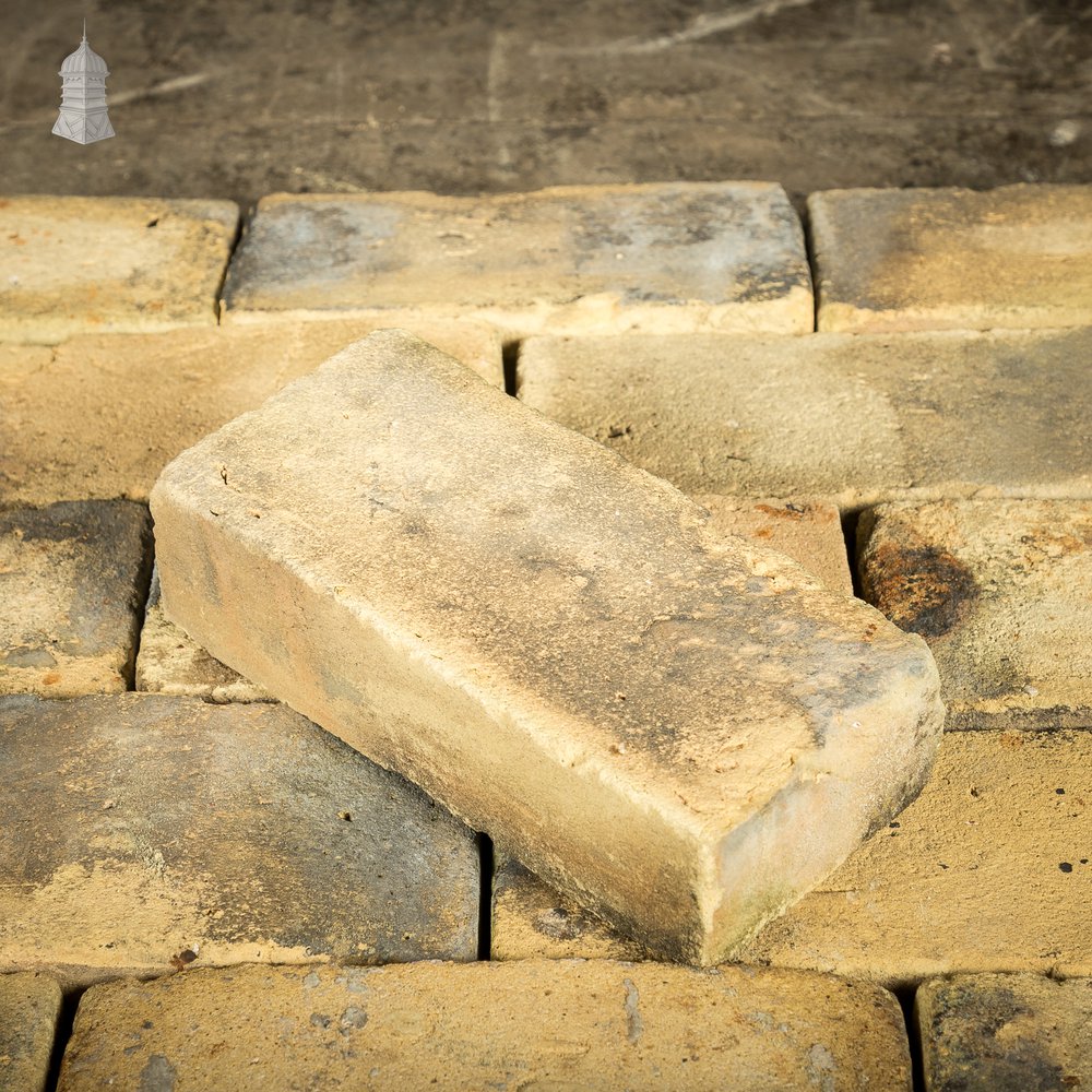 Worn Buff Floorbricks, Batch of 241 - 6 Sq M Square Metres