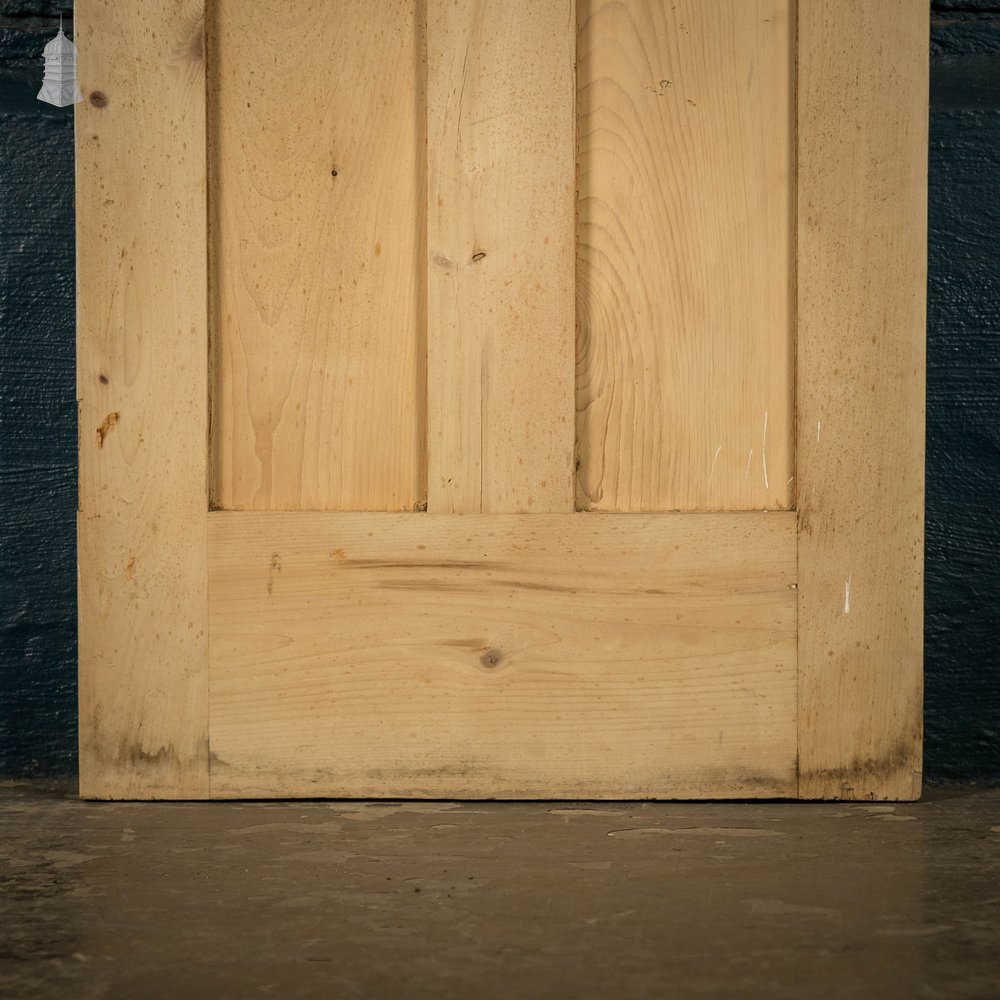 Pine Panelled Door, Victorian 4 Panel