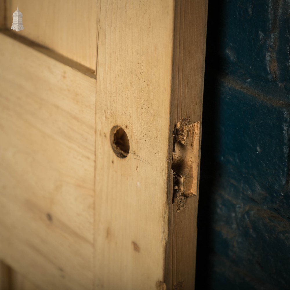 Pine Panelled Door, Victorian 4 Panel