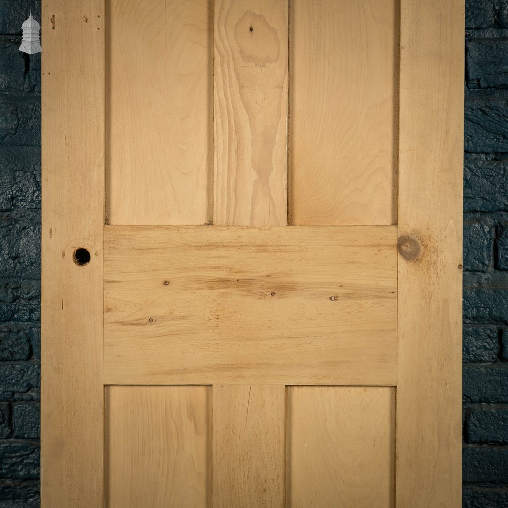 Pine Panelled Door, Victorian 4 Panel