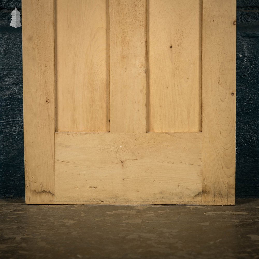 Pine Panelled Door, Victorian 4 Panel