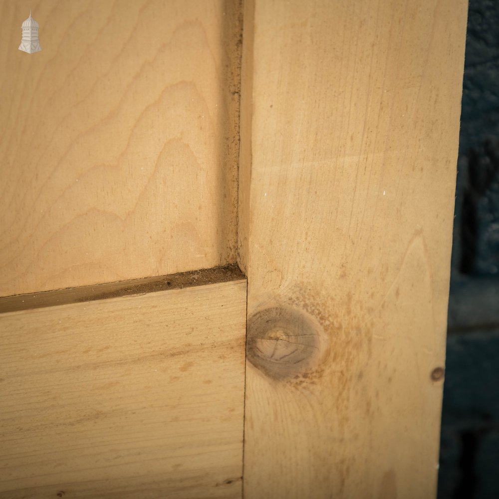 Pine Panelled Door, Victorian 4 Panel